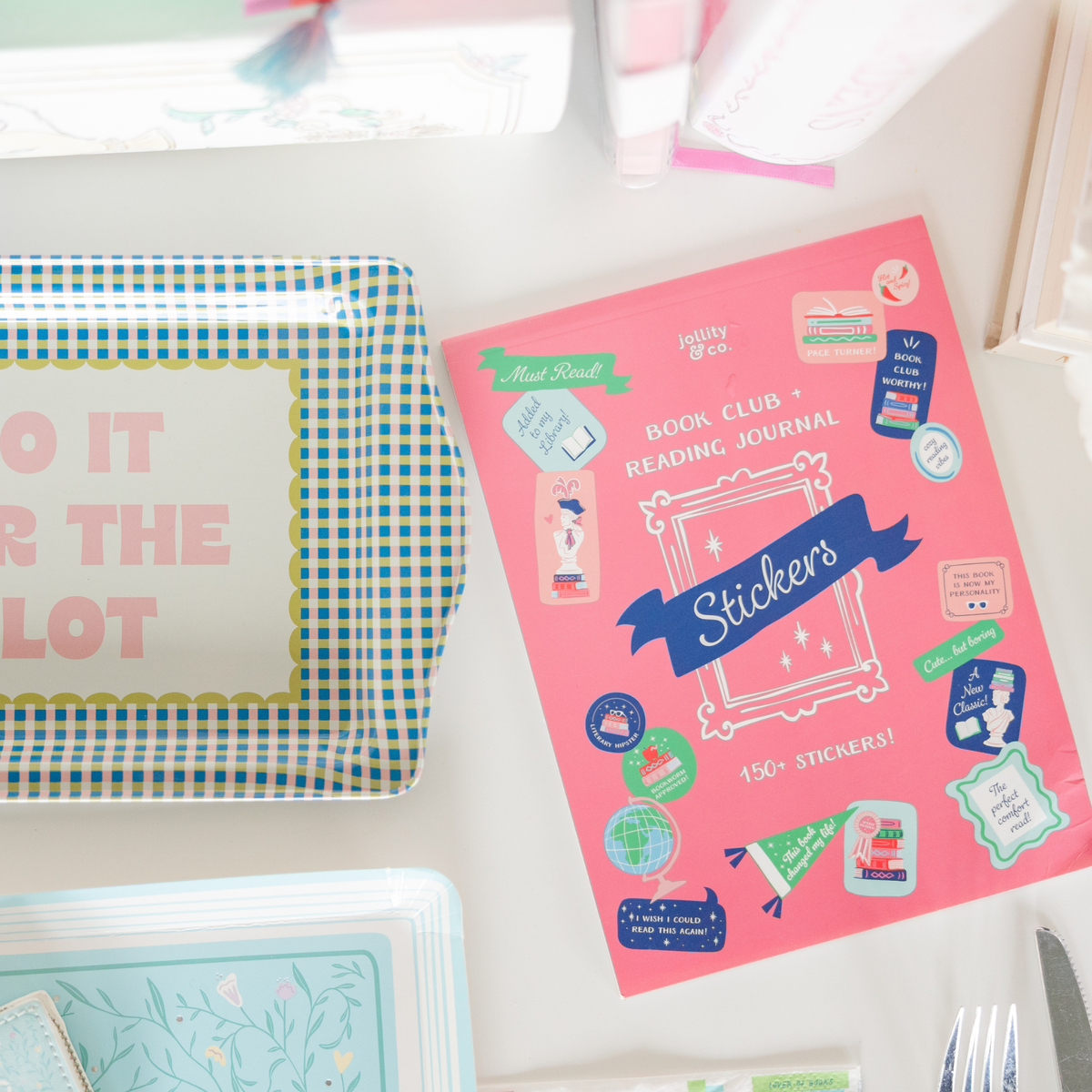 Jollity & Co. + Daydream Society - Book Club Sticker Book