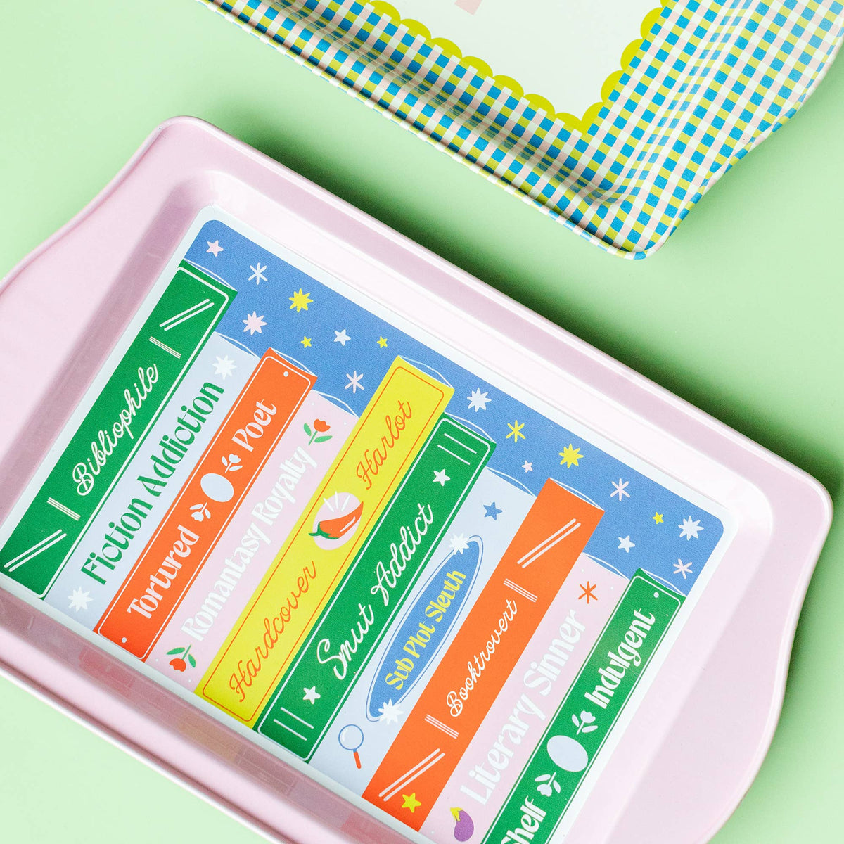 Jollity & Co. + Daydream Society - Book Shelf Print Trinket Tray