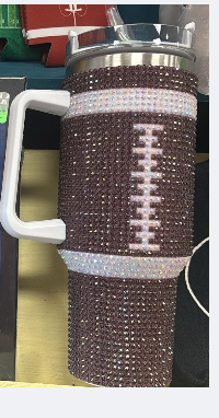 Football 40oz Tumbler