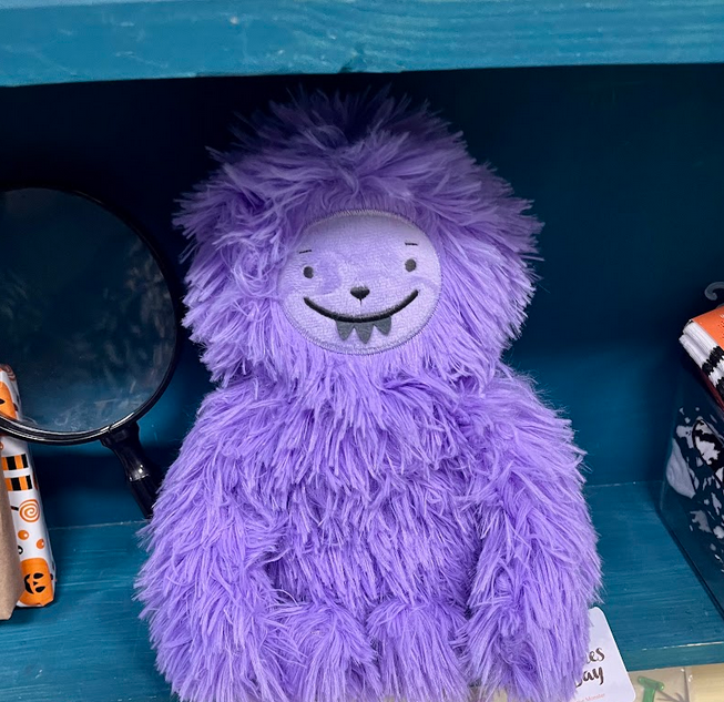 Trixie the Monster Stuffed Animal Purple Monster
