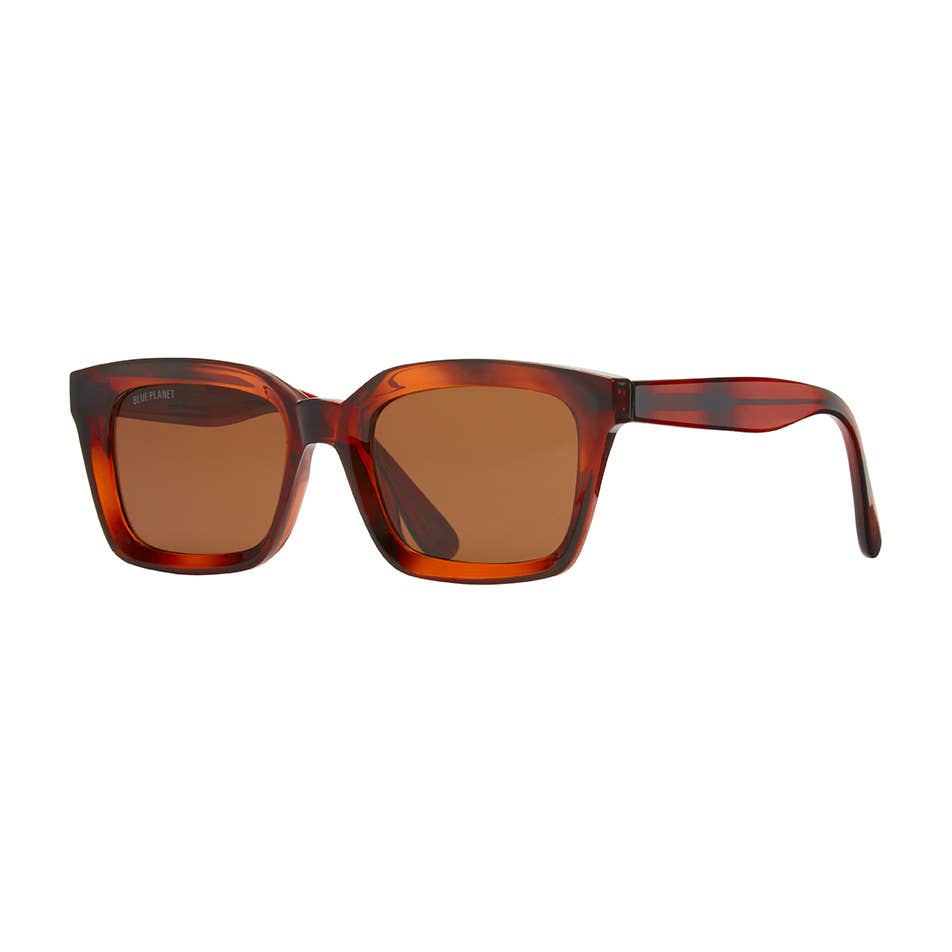 Blue Planet Eco-Eyewear - BP10041 - NEW Lawson Crystal Brown / Brown Polarized