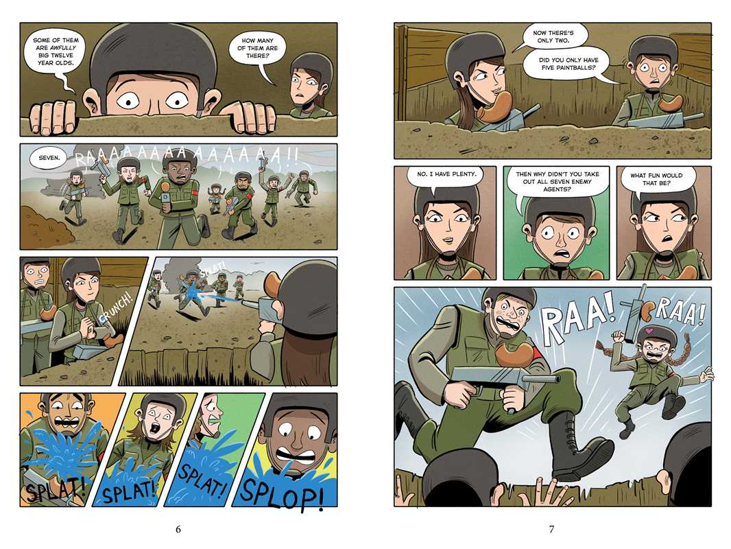 Simon & Schuster - Spy Camp the Graphic Novel by Stuart Gibbs