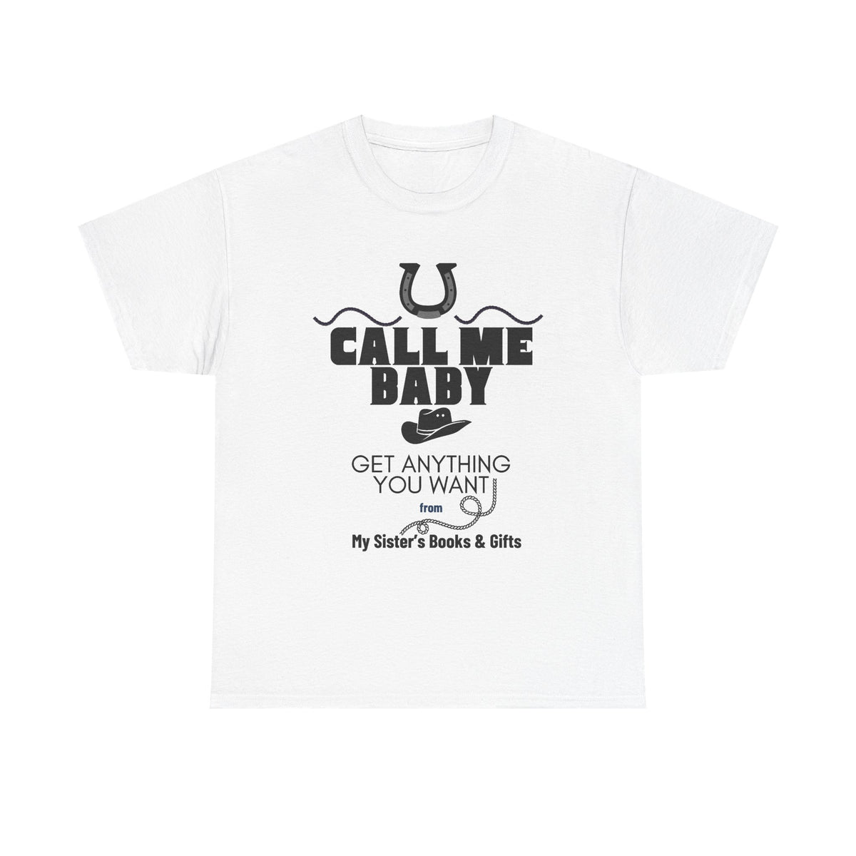 Unisex Heavy Cotton Tee - Call Me Baby