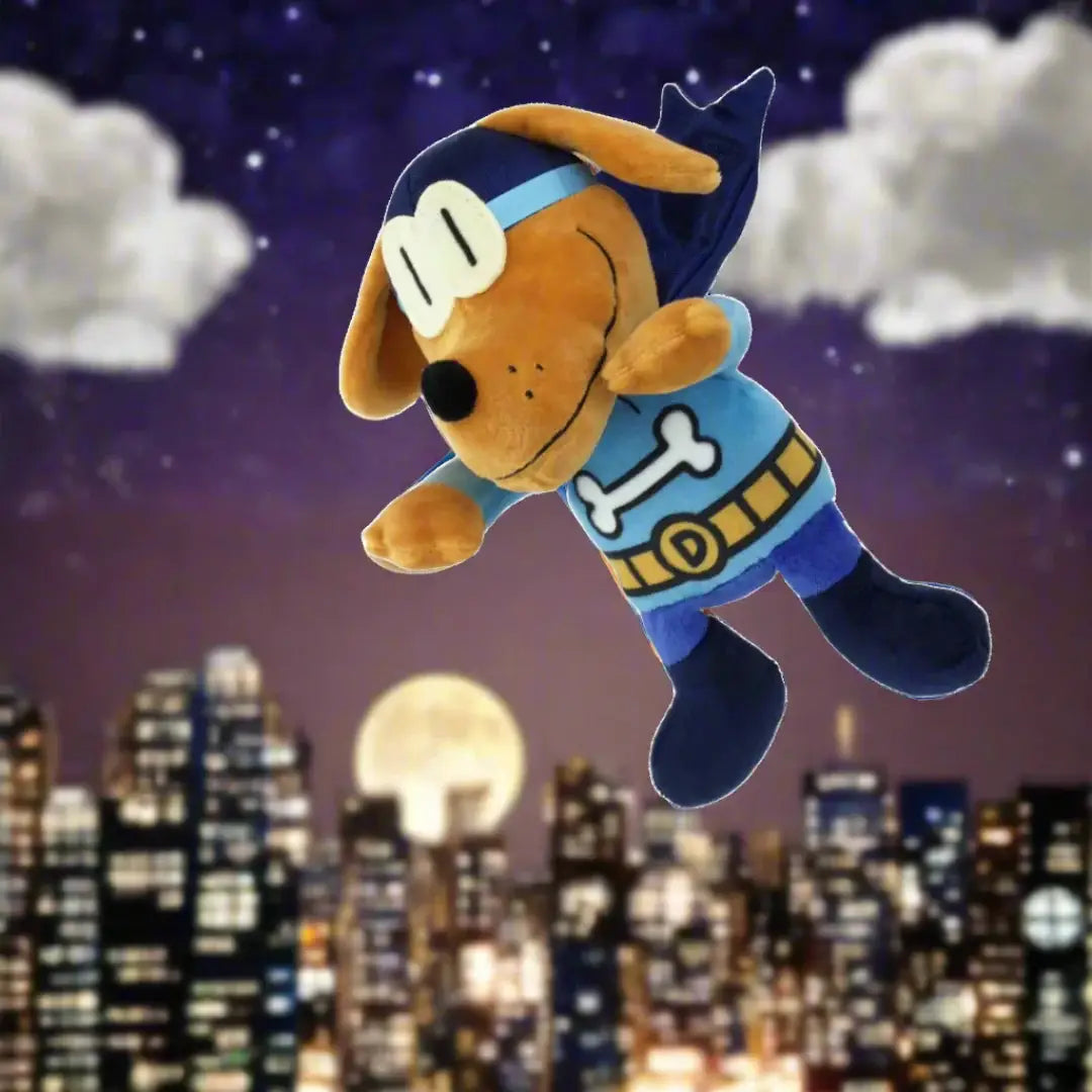 MerryMakers - Dog Man's Bark Knight 9.5" Plush