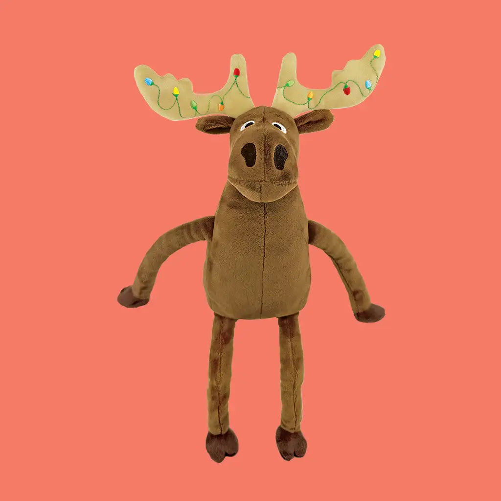 MerryMakers - Elmore the Christmas Moose 14" Plush