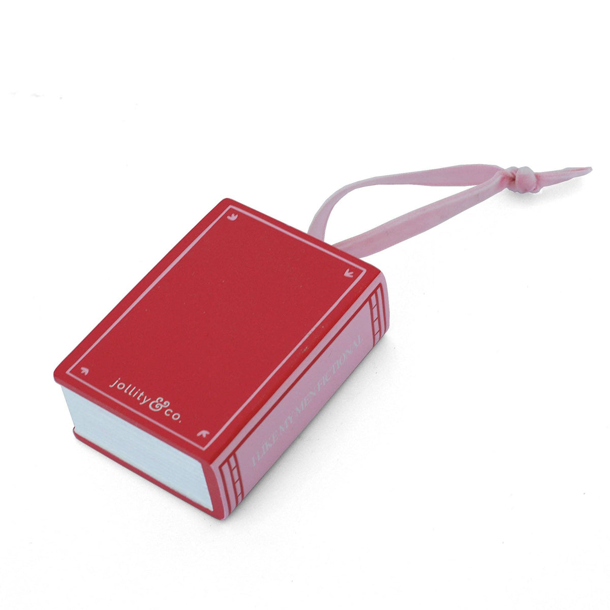 Jollity & Co. + Daydream Society - I Like My Men Fictional Book Christmas Ornament