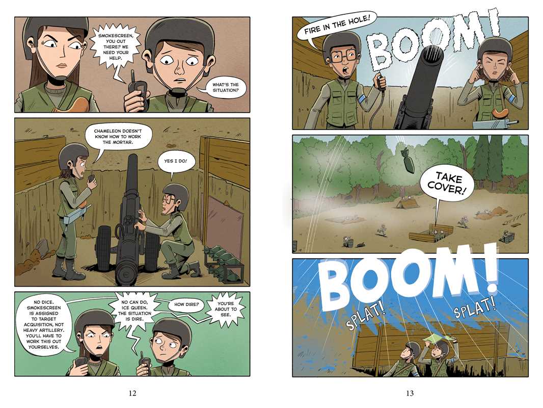 Simon & Schuster - Spy Camp the Graphic Novel by Stuart Gibbs