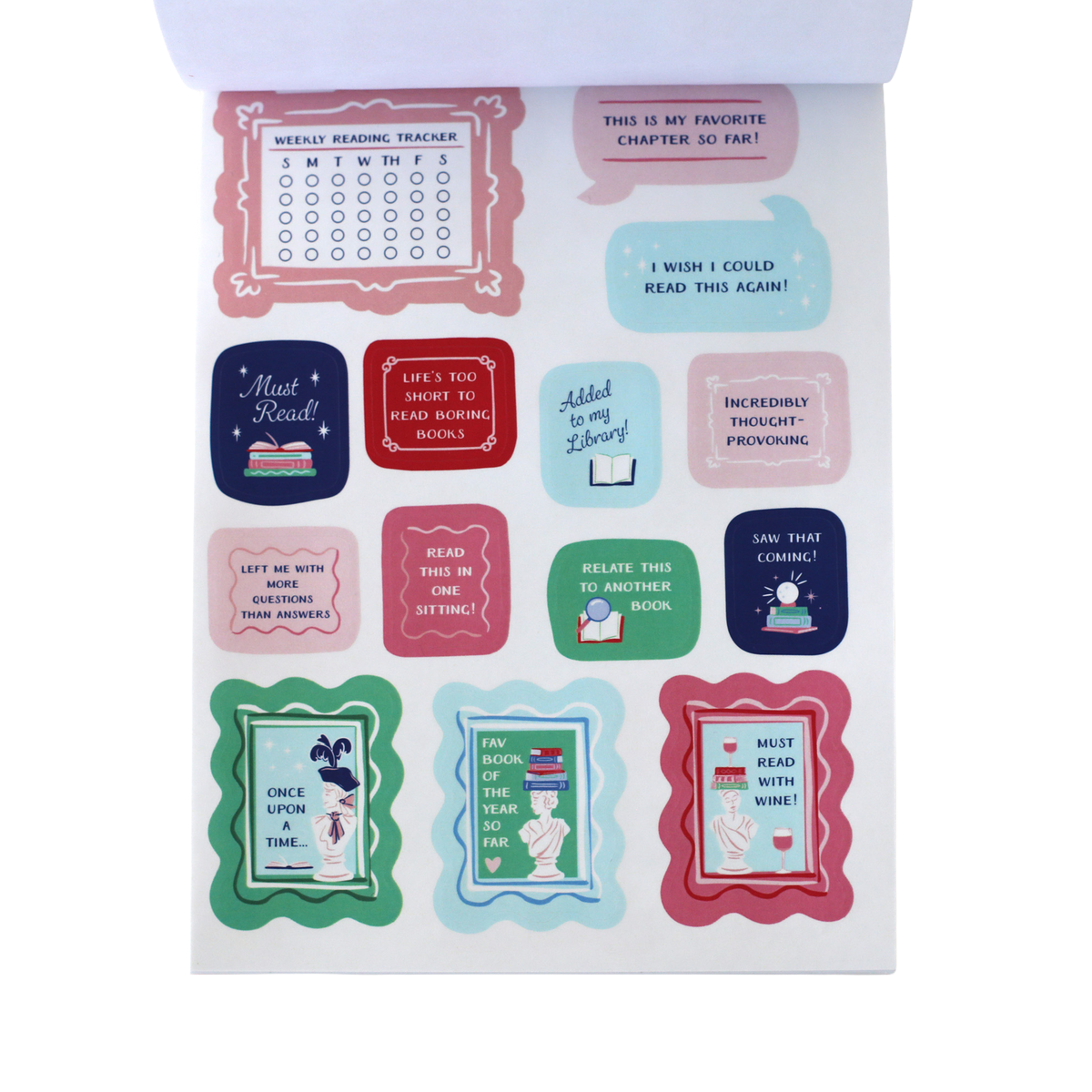 Jollity & Co. + Daydream Society - Book Club Sticker Book
