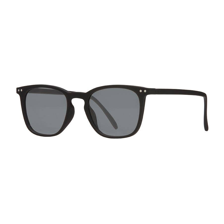 Blue Planet Eco-Eyewear - BP20951 Harper  Sun-  Soft Onyx - Sun Tinted Readers