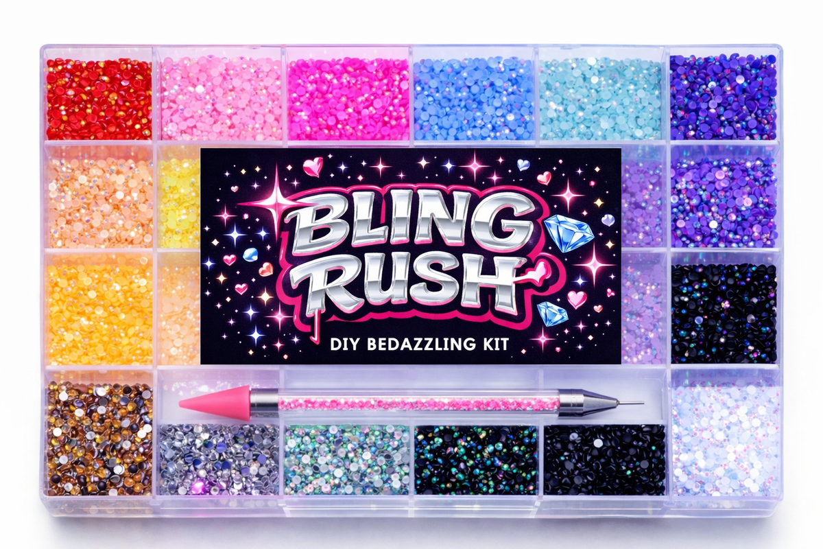 Gumdrop Garden - FAIRES BEST & ORIGINAL: Bling Rush - DIY Bedazzling Kit