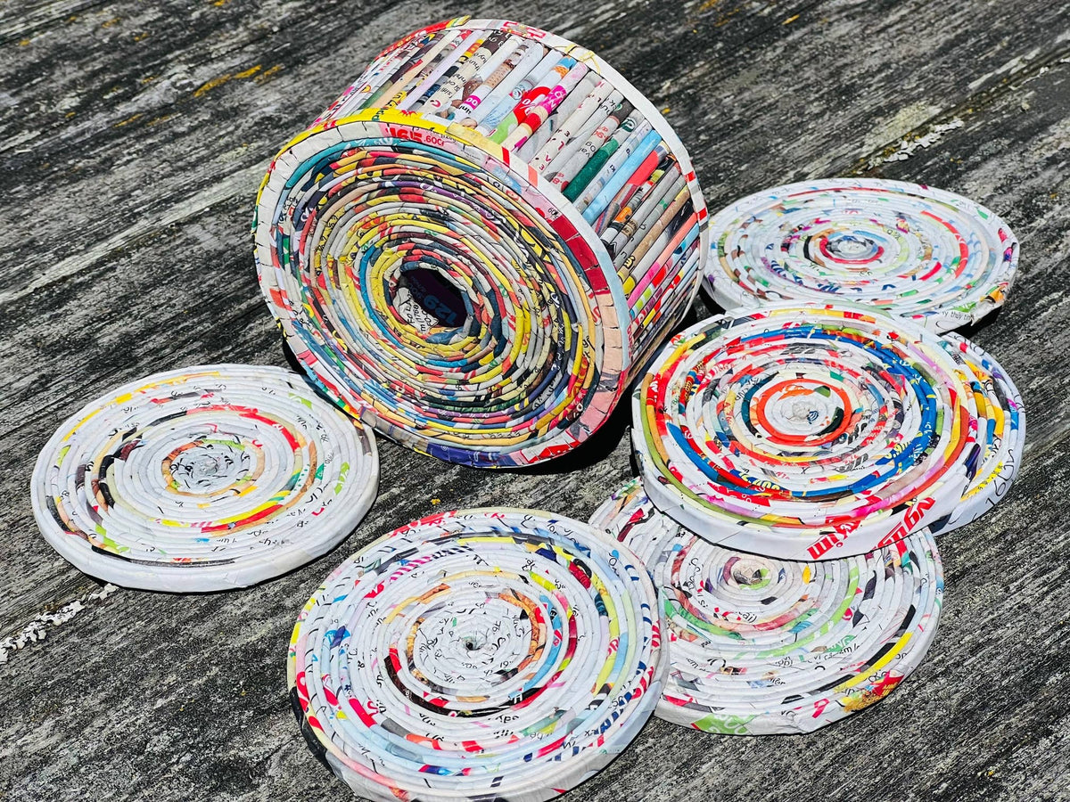 The Upcycled Paper Company - Coasters - Recycled Paper