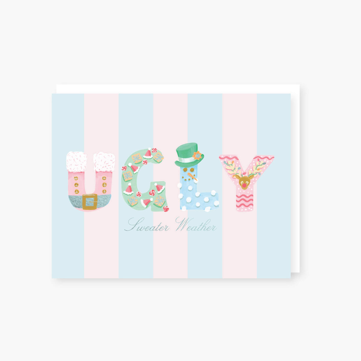 Ugly Sweater Weather Holiday Card