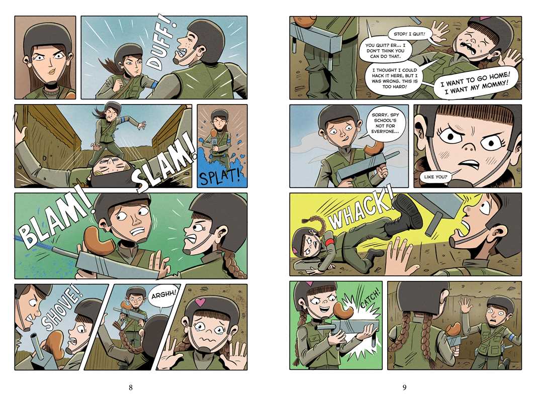 Simon & Schuster - Spy Camp the Graphic Novel by Stuart Gibbs