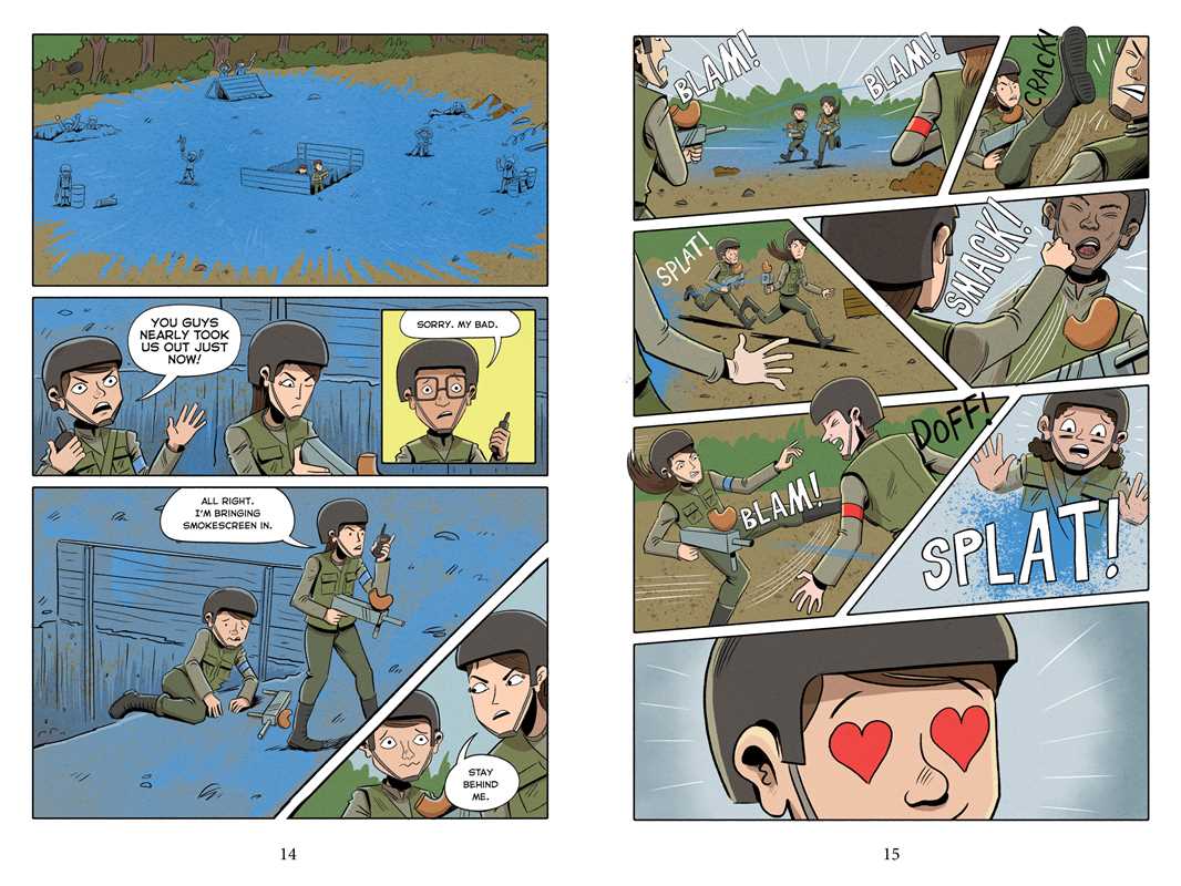 Simon & Schuster - Spy Camp the Graphic Novel by Stuart Gibbs