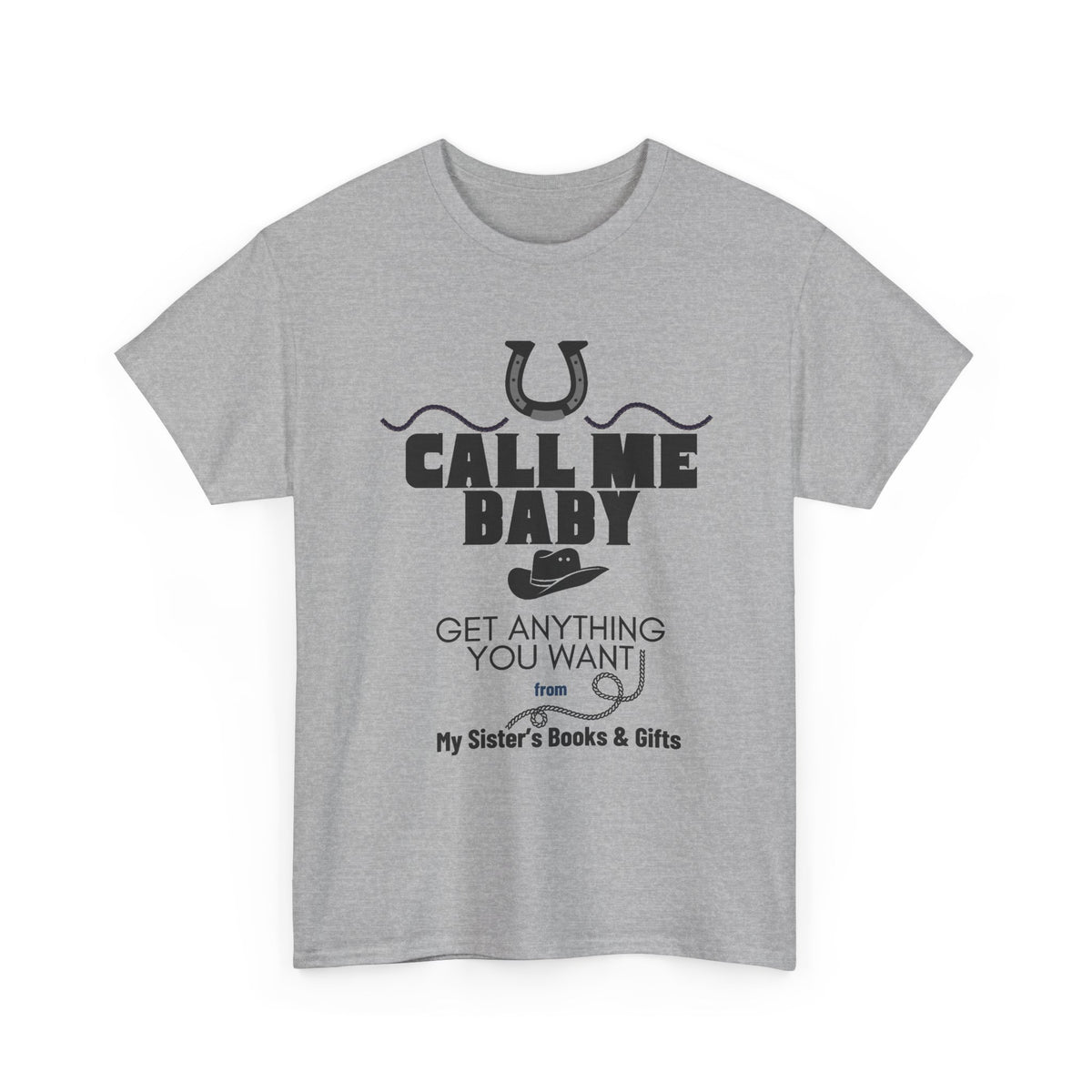 Unisex Heavy Cotton Tee - Call Me Baby