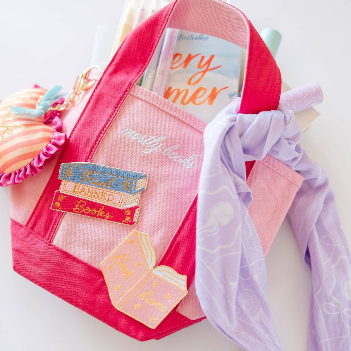 Jollity & Co. + Daydream Society - Book Club Read Banned Books Book Stack Patch