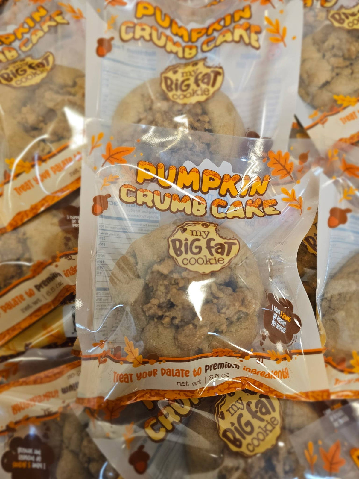 My Big Fat Cookie - Pumpkin Crumb Cake Cookie