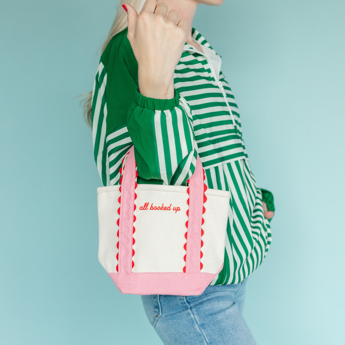 Jollity & Co. + Daydream Society - All Booked Up Mini Boat Tote