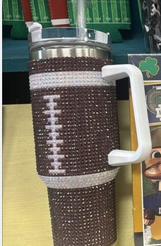 Football 40oz Tumbler