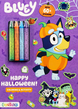 Bluey Colortivity: Happy Halloween!