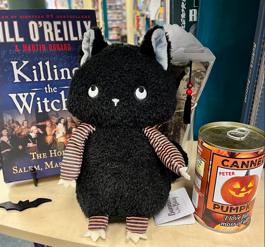 Jasnor Halloween Kitty Boo Boo 23cm Plush Black Cat