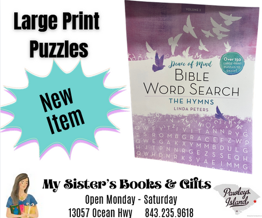 Peace of Mind Bible Word Search: The Hymns: Over 150 Large-Print Puzzles to Enjoy!