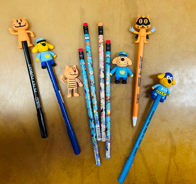 Dog Man Writing Sets