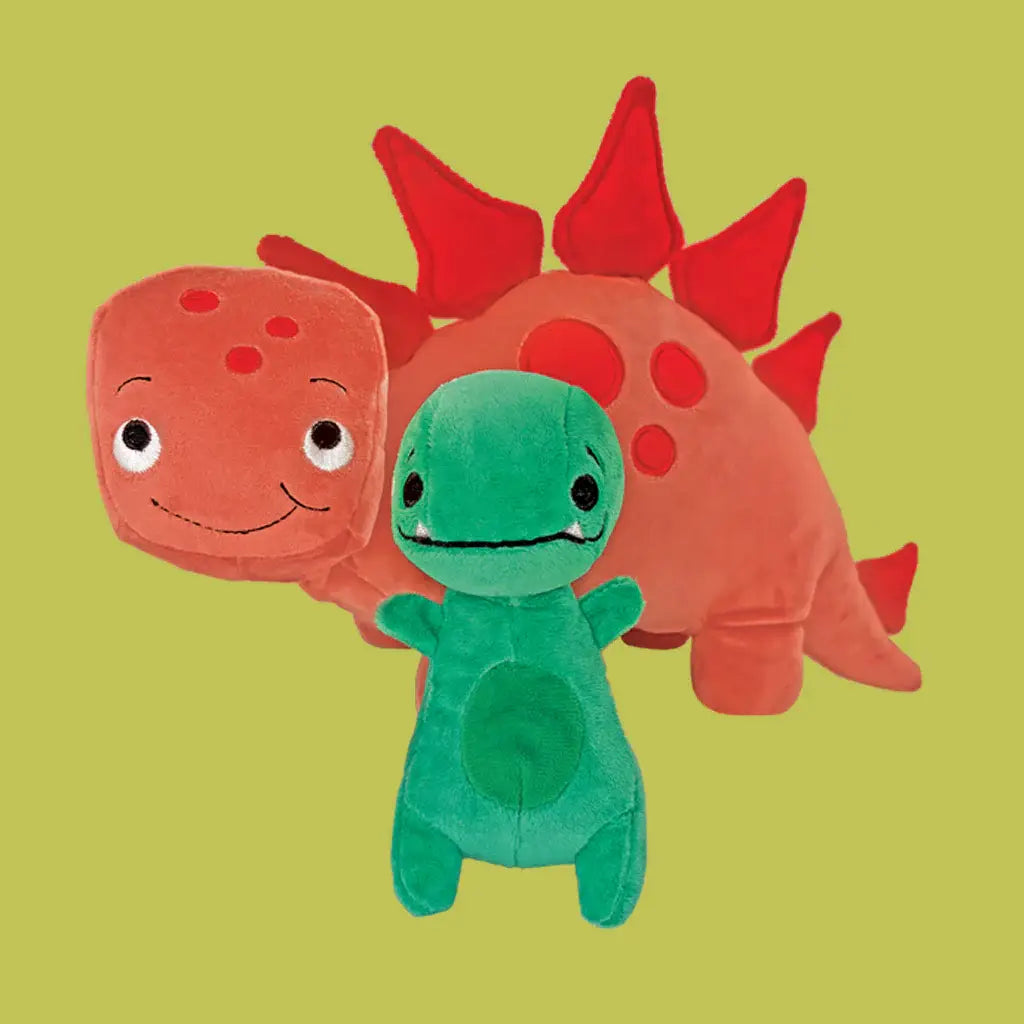 MerryMakers - Tiny T. Rex And Pointy Plush Pair