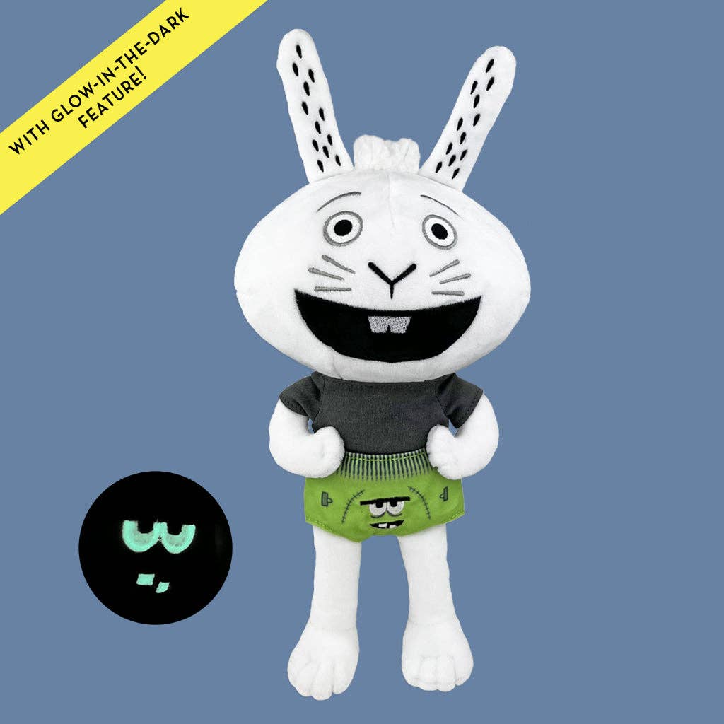 MerryMakers - Creepy Pair of Underwear 14" Plush Jasper Rabbit