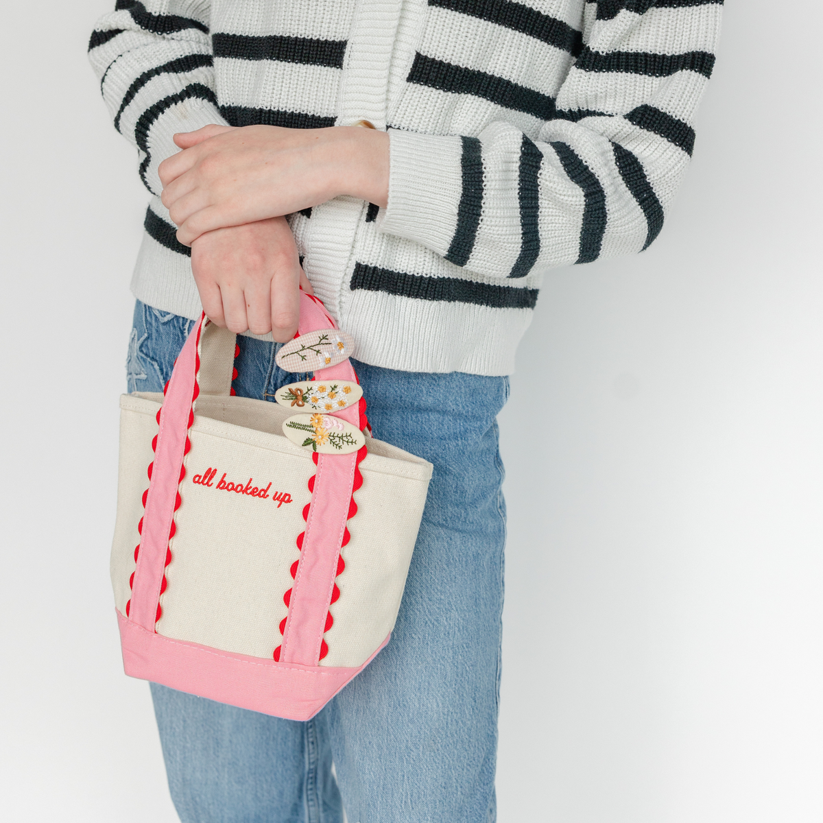 Jollity & Co. + Daydream Society - All Booked Up Mini Boat Tote