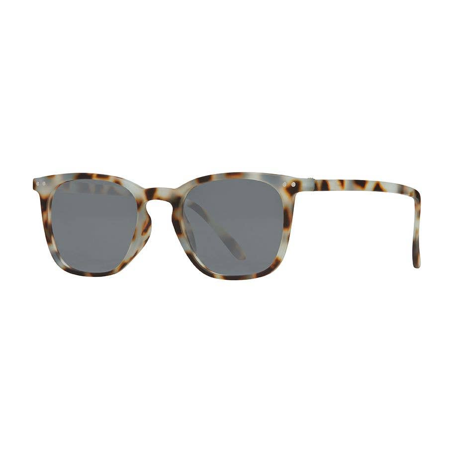Blue Planet Eco-Eyewear - Harper Sun-  Soft Light Blue Tortoise - Sun Tinted Readers