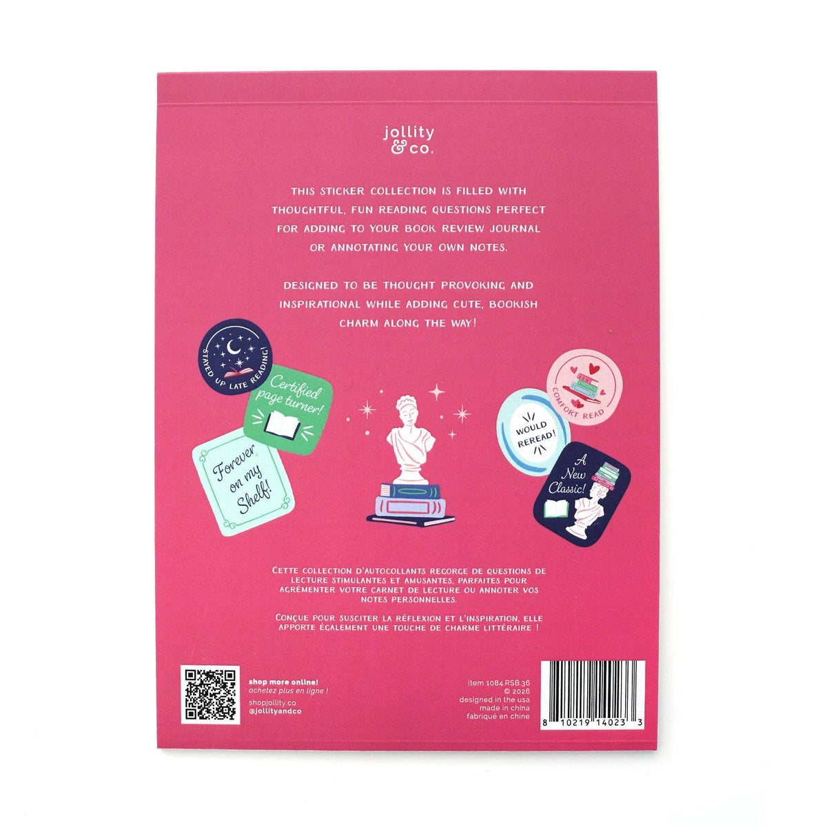Jollity & Co. + Daydream Society - Book Club Sticker Book
