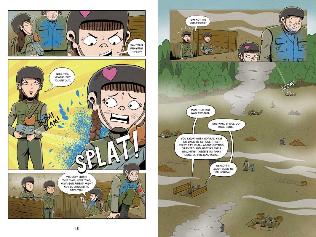 Simon & Schuster - Spy Camp the Graphic Novel by Stuart Gibbs
