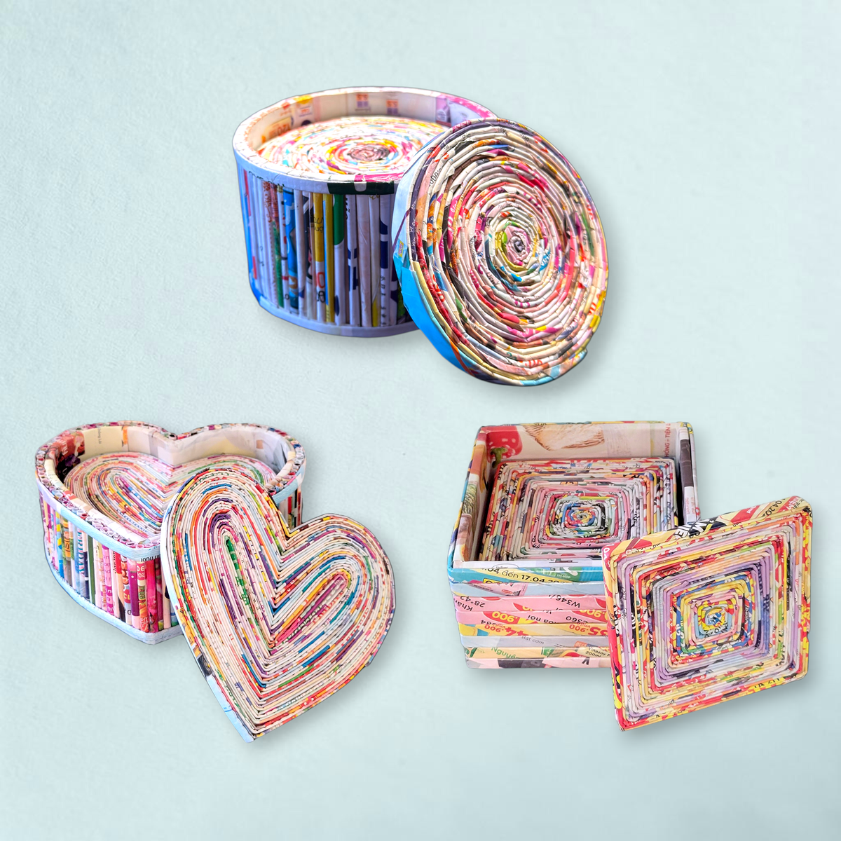 The Upcycled Paper Company - Coasters - Recycled Paper
