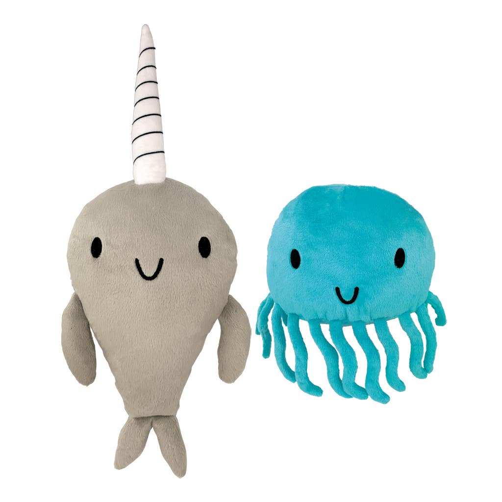 MerryMakers - Narwhal And Jelly Plush Set