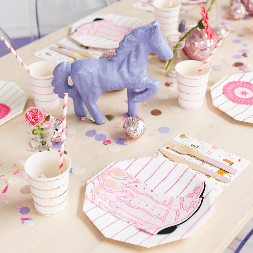 Jollity & Co. + Daydream Society - Pony Tales Large "Boot" Napkins
