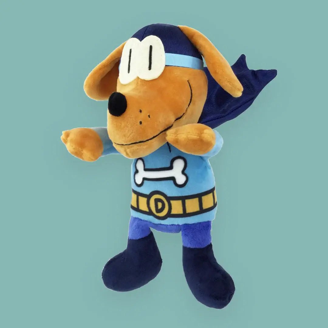 MerryMakers - Dog Man's Bark Knight 9.5" Plush