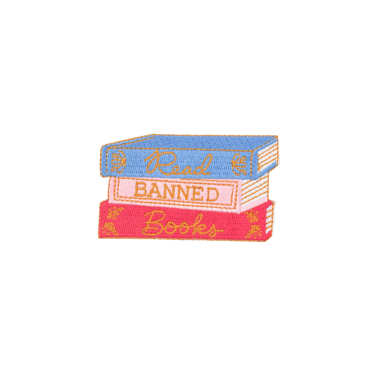 Jollity & Co. + Daydream Society - Book Club Read Banned Books Book Stack Patch