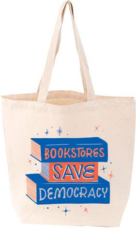 Gibbs Smith - Bookstores Save Democracy! Tote Bag